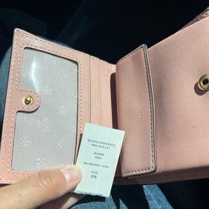 Tory Burch Blake embossed mini wallet